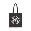 Black Cotton Canvas Tote Bag