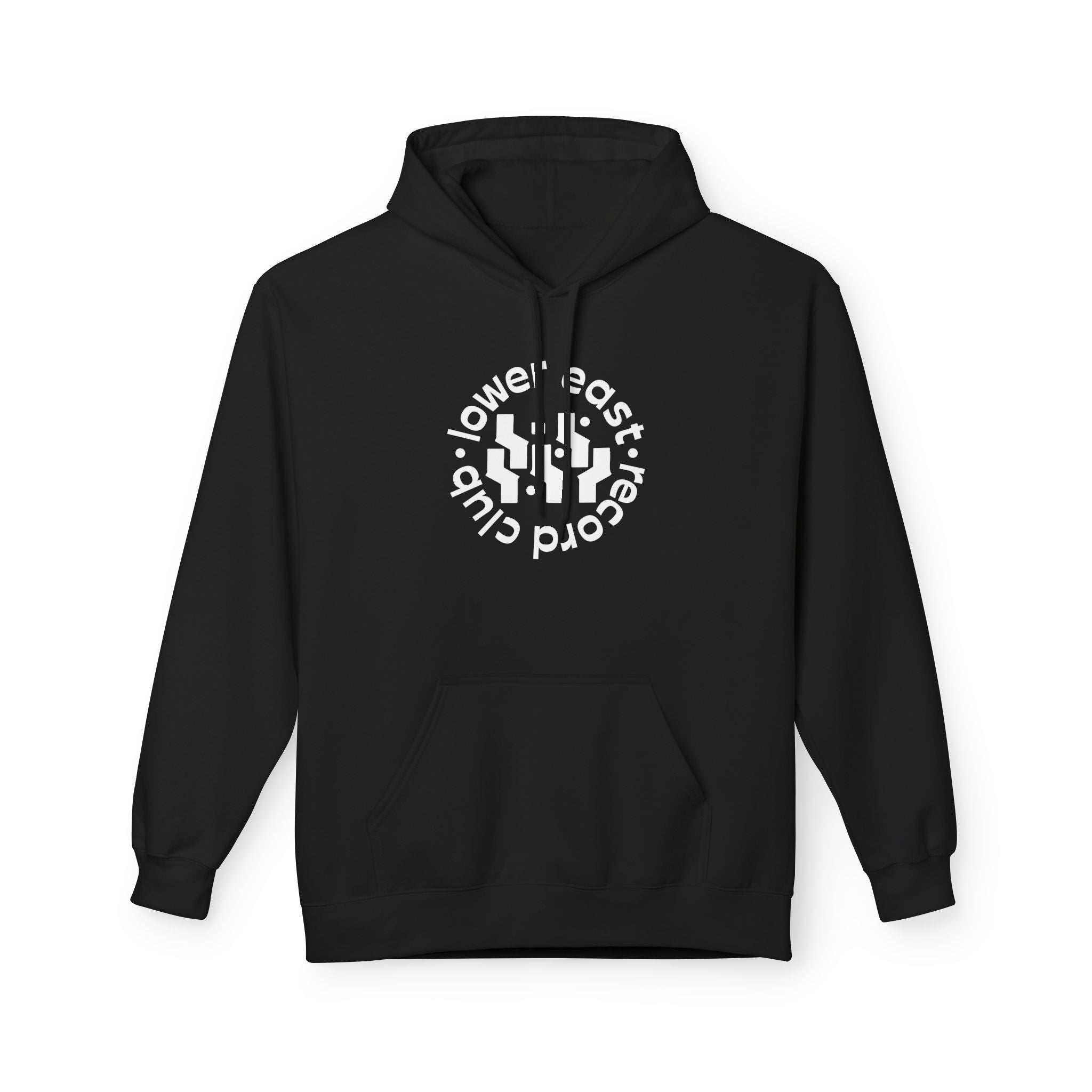 LERC Black Signature Logo Pullover Hoodie