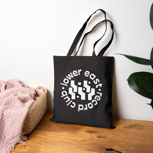 Black Cotton Canvas Tote Bag